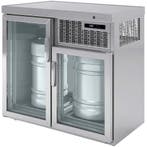 Vatenkoeler | RVS | 2x 50L (KEG) | +5°C/+8°C | Geforceerd |, Verzenden, Nieuw in verpakking