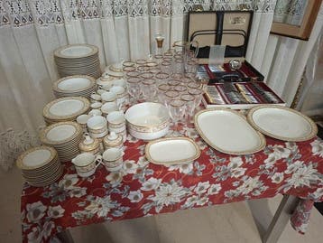 Tafelservies voor 12 (217) - Kristal