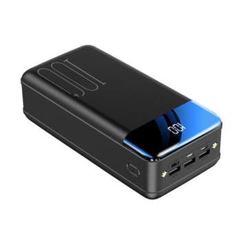 100.000mAh Powerbank met 3 Oplaadpoorten - Ingebouwde, Verzenden