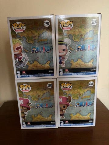 Funko - Funko Pop One Piece - Mix Funko Pop: 4 pieces