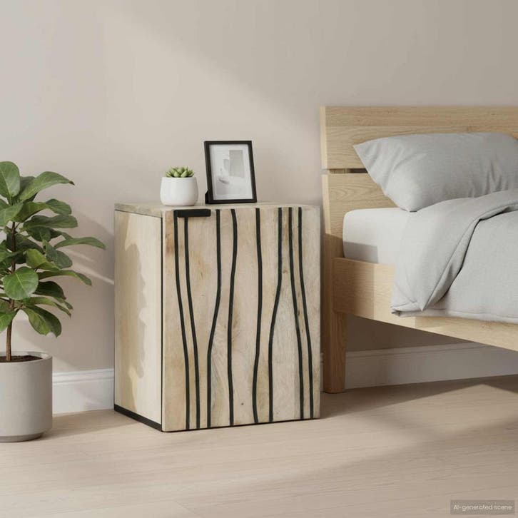 vidaXL Wastafel kabinet voor de badkamer Wit 38 x 33,5 x 48, Huis en Inrichting, Tafels | Kaptafels, Nieuw, Verzenden