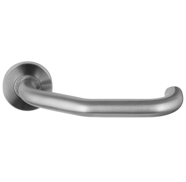 Deurklink op rozet CARICE rvs mat, Doe-het-zelf en Bouw, Overige Doe-Het-Zelf en Bouw, Nieuw