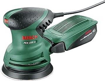 Bosch PEX 220 A Excenterschuurmachine | 34% Korting | Ret..., Verzenden, Zo goed als nieuw, Minder dan 600 watt, Excentrische schuurmachine