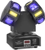2 Roterende Koppen | Retour Deal | DMX512 - Direct Kopen!, Muziek en Instrumenten, Verzenden, Nieuw, Licht, Stroboscoopeffect