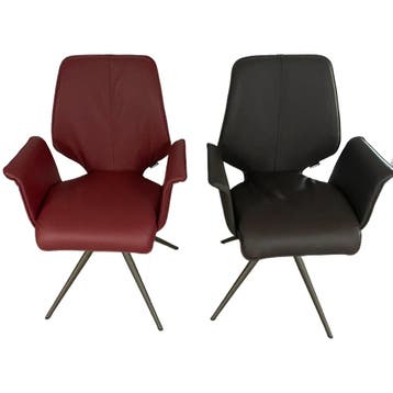 Set Van 6 Eetkamerstoelen Poeh - Ongebruikt, Huis en Inrichting, Verzenden, Zo goed als nieuw, Bruin