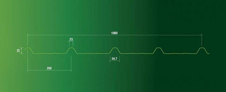 Profielplaten, Doe-het-zelf en Bouw, Dakpannen en Dakbedekking, Ophalen of Verzenden