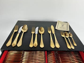 Solingen - Ménagère pour 12 personnes (147) - Barok - Plaqué