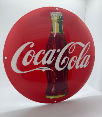 Coca-Cola - Coca-Cola - Coca-Cola - Emaille bord - Emaille,