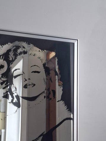 Wandspiegel- Marilyn Monroe - spiegel - Zeefdrukspiegel uit