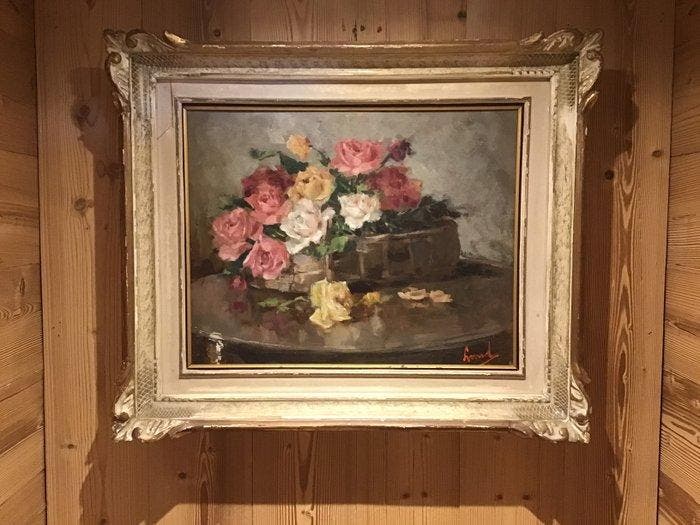 Italiaanse school (XX) - Fiori, Antiquités & Art, Art | Peinture | Classique