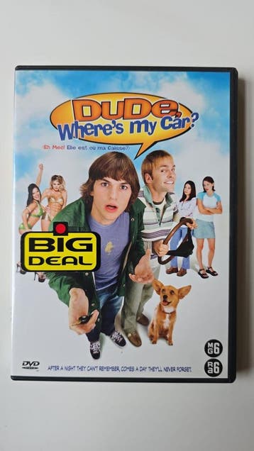 DUDE, WHERES MY CAR? (DVD), Cd's en Dvd's, Gebruikt