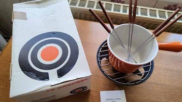 Le Creuset - Eetservies - service à fondues - geëmailleerde
