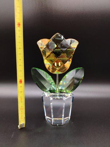 Swarovski - Beeldje - Swarovski Happy Flowers - Tulip
