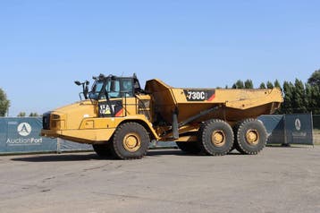 Veiling: Knikdumper Caterpillar 730C2 Diesel 276kW 2016, Ophalen