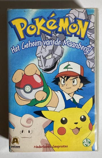 POKÉMON: THE MYSTERY OF MOUNT MOON (VHS), Cd's en Dvd's, Gebruikt