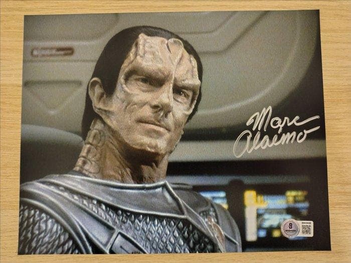Star Trek - Marc Alaimo (Gul Dukat) - Autograph, Photo with, Verzamelen, Film en Tv