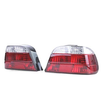 FEUX ARRIÈRE BMW SÉRIE 7 E38 94-01 ROUGE CHROMÉ, Verzenden