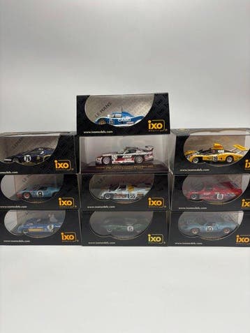IXO 1:43 - Model sportwagen (19) - Ensemble IXO voitures de