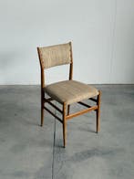 Cassina - Gio Ponti - Chaise - Bois, Textile - Légère