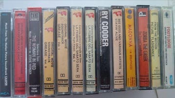 Various Original Soundtracks - 13 x tapes feat. Grease,
