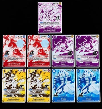 Bandai - 9 Card - One Piece - Monkey D. Luffy Event, Nieuw