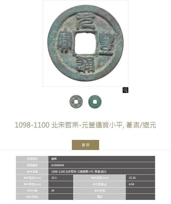 China, Noordelijke Song-dynastie 1 Cash 1078 - 1085, 2 coins, Timbres & Monnaies, Monnaies | Asie