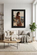 A Lady in the Dunes Rêverie Atlantique by Fransman Art