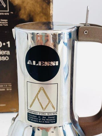 Alessi - Richard Sapper - Koffiepot - Staal - 9090/1