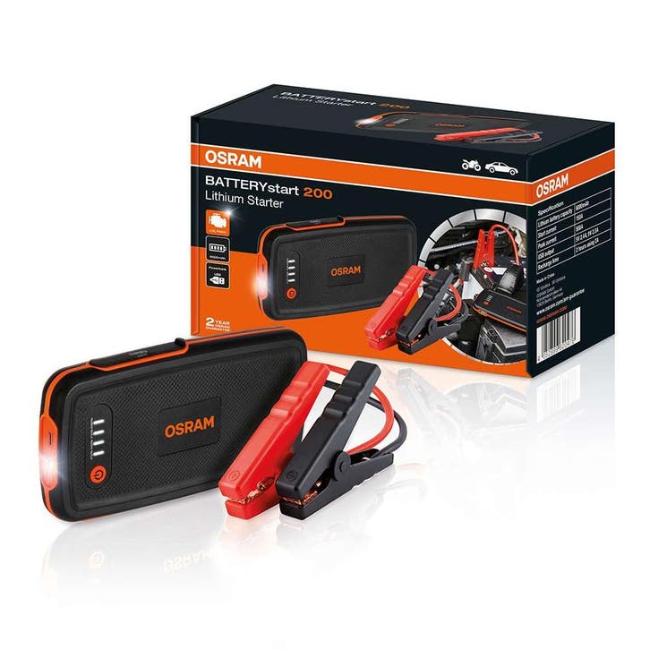 Osram BATTERY Start 200 Jump Starter + Powerbank, Autos : Pièces & Accessoires, Électronique & Câbles, Enlèvement ou Envoi