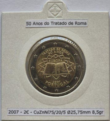 Portugal. Euro 2007 (8 coins) (Zonder minimumprijs)