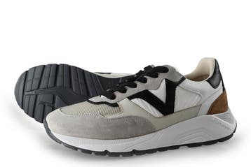 VIA VAI Sneakers in maat 43 Beige, Kleding | Heren, Schoenen, Overige kleuren, Verzenden, Zo goed als nieuw, Sneakers
