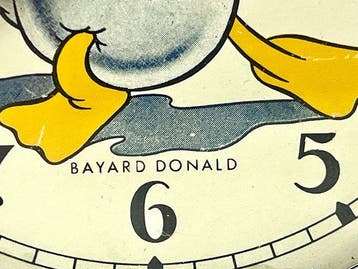 Donald Duck - 1 Disney Alarm Clock - Bayard France Disney, Collections