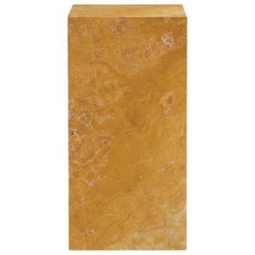 Formaminima Plinth Yellow Travertine - Small - Bijzettafel -, Verzenden