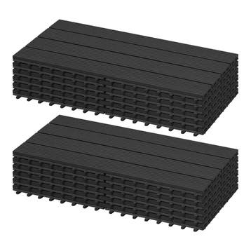 2dekans | EUGAD WPC Terrastegels 30 x 60 cm - 12 Stuks - 2, Tuin en Terras, Ophalen of Verzenden, Nieuw