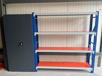 Rayonnages industriels – 100 kg à 300 kg par tablette, Nieuw