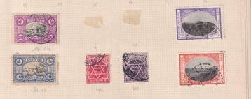 Maroc - postes locales, collection de timbres