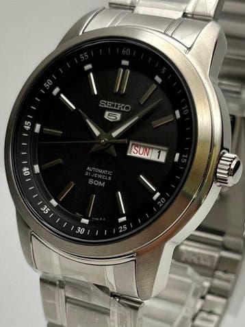 Seiko - Seiko 5 Automatic Day-Date - Zonder minimumprijs -