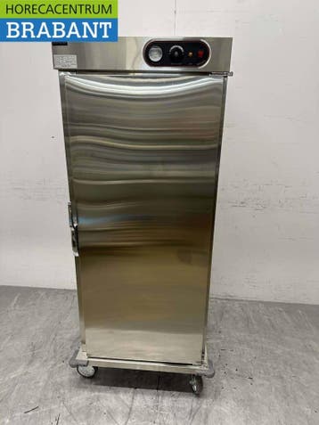 Chariot de service en inox HCB, armoire chauffante, 1 porte,, Verzenden, Nieuw in verpakking