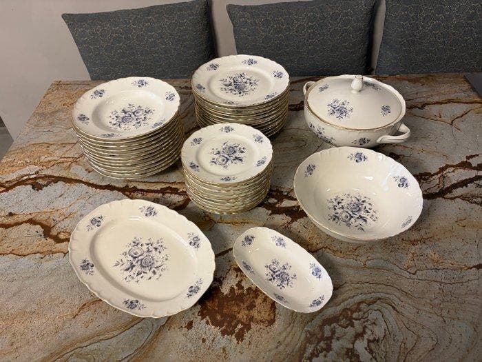 Richard Ginori - Tafelservies (40) - Porselein - Ginori, Antiquités & Art, Antiquités | Meubles | Tables