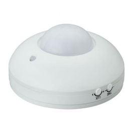 Bewegingssensor LED Toebehoren - Opbouw Rond Mat Wit Kunstst, Bricolage & Construction, Systèmes d'alarme, Envoi