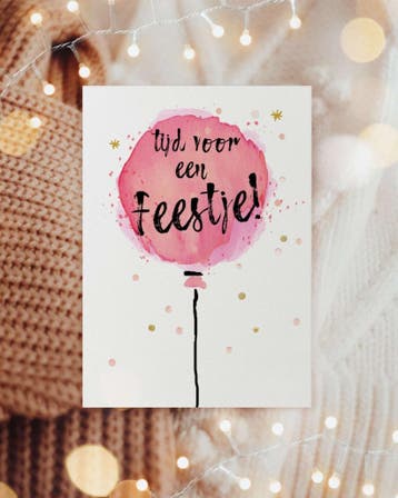 Uitnodigingen voor Verjaardag / Pensioen / Jubileum, Nieuw, Overige typen