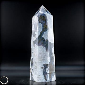 Artistieke mos - agaat Obelisk, Brazilië- 716.19 g
