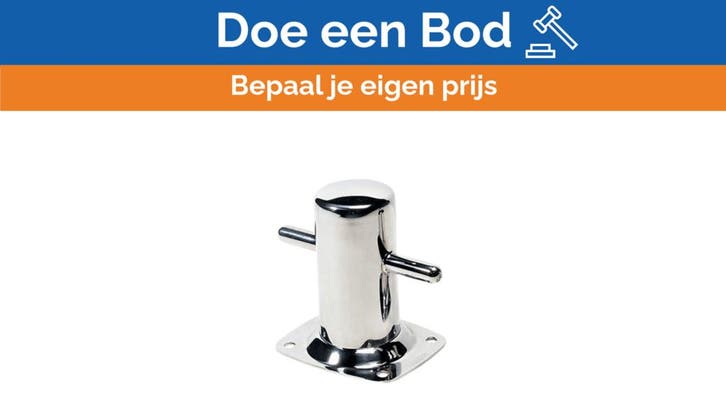 Bieden: Vetus ACHIL160 stainless steel bollard, Sports nautiques & Bateaux, Accessoires navigation, Enlèvement ou Envoi