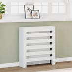 vidaXL Radiatorombouw 78x20x82 cm bewerkt hout wit, Verzenden