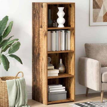 vidaXL Highboard Oud hout 40 x 41 x 124 cm Bewerkt hout, Huis en Inrichting, Verzenden, Nieuw