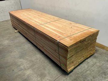 Veiling - 25x Douglas plank geschaafd 420x19,5x4cm, Nieuw