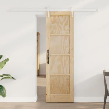 vidaXL Schuifdeur ORKDAL 61 x 198,5 cm Massief grenenhout, Verzenden