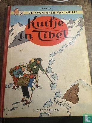 Kuifje in Tibet - 1960, Eén stripboek, Verzenden, Gelezen, Remi, Georges.