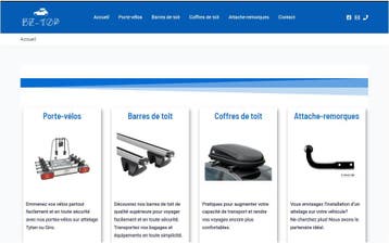 Barres de toit NEUVES pour tous types de véhicules.