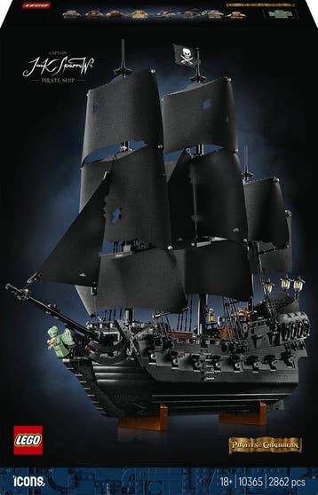 LEGO® Icons Pirates of the Caribbean - Het Piratenschip v.., Verzenden